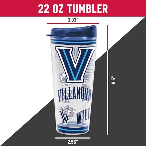 Image of Rico Industries NCAA College Double Wall Mayhem 16oz Or 20oz Tritan Tumbler W Lid