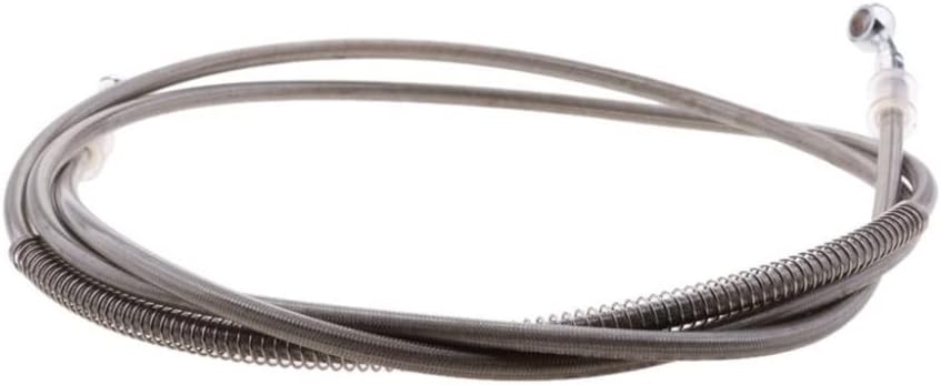 Motorcycle Brake line 220cm Motorcycle Parts Stainless Steel Brake Clutch Throttle Cable Oil Hose Line Brake Oil Hose Line