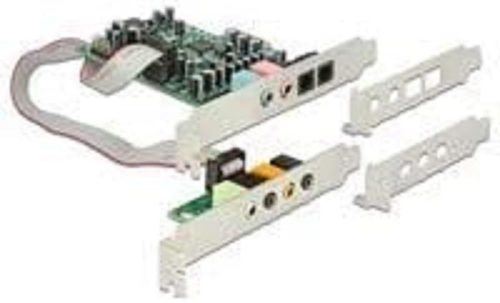 DeLock PCI Express Karte 7.1 Soundkarte 24 Bit / 192 kHz