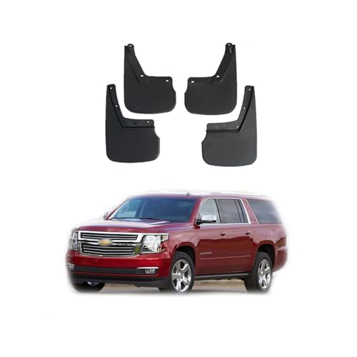 Garde-boue pour Suburban et Tahoe 2005-2020 - Kit de 4 bavettes de protection avant et arrière