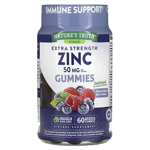 Nature's Truth Zinc Gummies Are The Best Way To Get Your Daily Dose Of Zinc