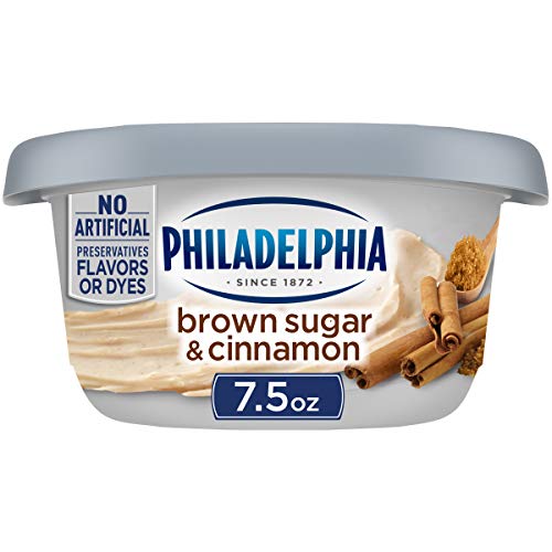 Philadelphia Brown Sugar & Cinnamon Cream Cheese Spread (7.5 Oz Tub) #TOP16