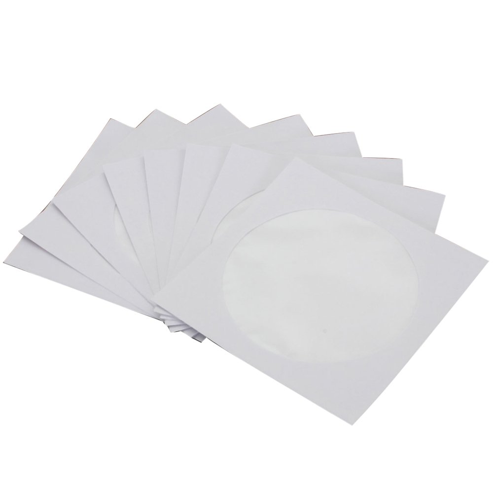 100 Pezzi busta per CD e DVD carta 100g