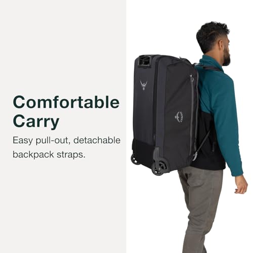 Osprey Daylite 85L Wheeled Duffel Bag, Blue Spikemoss/Alkaline by Osprey - Image 4