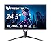 acer Predator XB253Q F3 Gaming Monitor 24.5 Zoll (62 cm Bildschirm) Full HD, IPS, 320Hz DP, 240Hz HDMI, 1ms(VRB), DP 1.4, 2xHDMI 2.0, höhenverstellbar, drehbar (Pivot), FreeSync Premium
