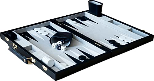 Backgammon Piatnik 634581 Kompakter Koffer für Strategiespiel
