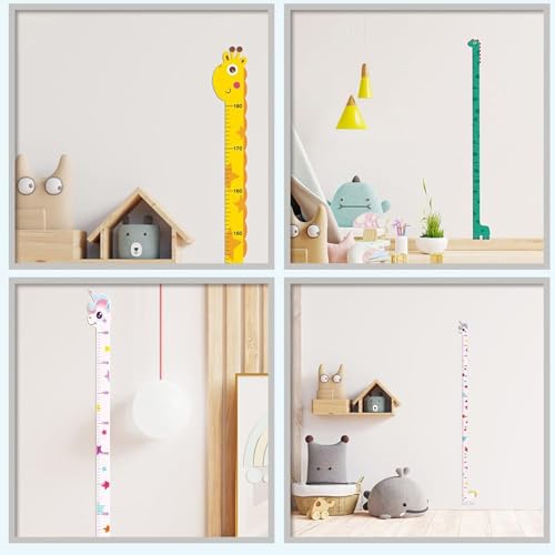 3 Kinder Messlatte, Messlatte Kinder, Höhenmesser für Kinder, Wachstumstabelle für Kinder, Kinderzimmer Dekoration, Geburtstagsgeschenk, Baby Party Geschenk
