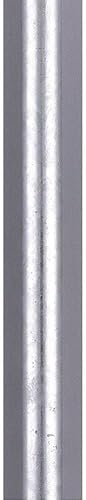 Fanimation Fans DR1SS-12GZW Accessory - Stainless Steel Downrod-1 Inches Tall and 12 Inches Length, Down Rod Length 12 Inch, Finish Color Galvanized