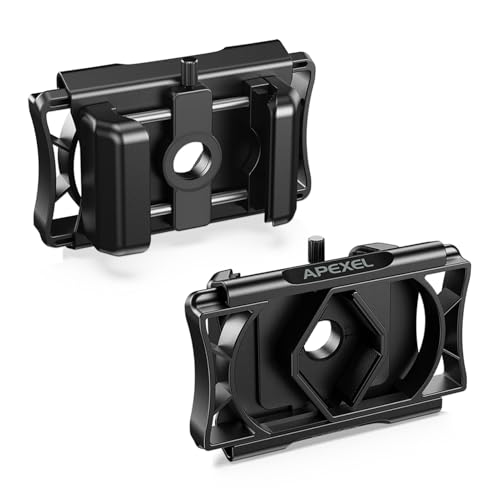 Domary APL-F002X Adaptateur de Téléphone pour Télescope Support de Téléphone Rotatif pour Microscope Monoculaire Adaptateur Digiscopie Smartphone Photo...