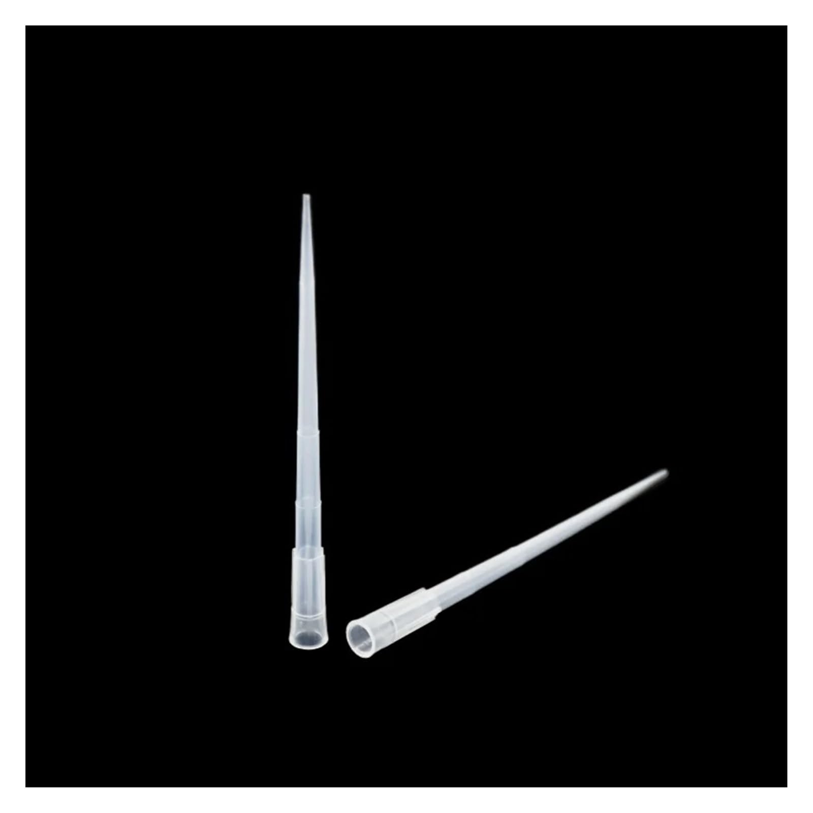 Pipettenspitze 200 µl, Pipetten-Ersatzteile, Ultra-Mikro-Dosierspitzen, Kunststoff, weiß, 6 mm × 89, 500 Stück/Packung