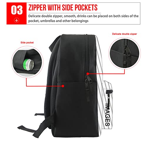 For U Designs Fashion Cute Blue Cat Print Canvas Kindergarten Children Schoolbag Daypack #TOP2