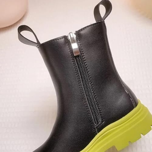 Girl's Thick-soled platform boots Chelsea Boots Casual Style2