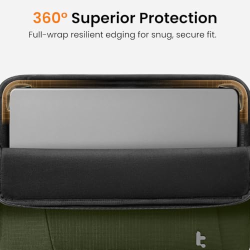 Image of tomtoc Slim & 360 Protective Laptop Sleeve for 15-inch MacBook Air M5 /A3448 (2026), M4 /A3241, M3 /A3114, M2 /A2941, Water-Resistant Case with CornerArmor