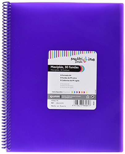 Duvet covers and tarifarios grafoplas 39833335 Folders, A4, Violet