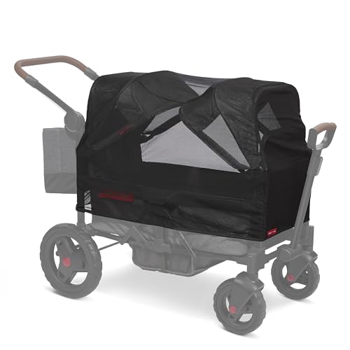 Moustiquaire Radio Flyer Voya pour poussette 2 places avec sac inclus