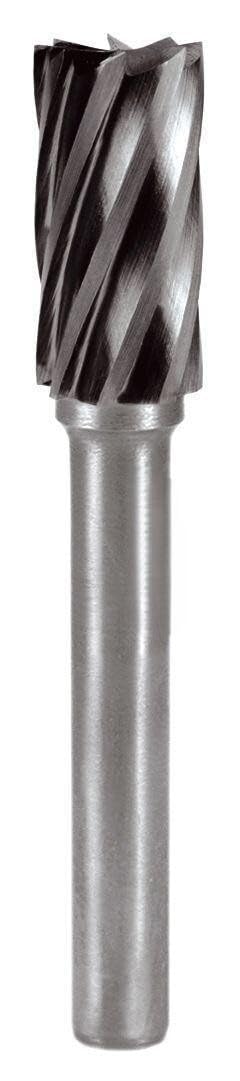 Fraises en métal dur forme A cylindriques sans denture avant pour usinage aluminium