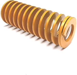 1 unidad de diámetro exterior de 40mm de diámetro interior de 20mm, molde de compresión de carga de luz larga amarilla, longitud de resorte de troquel de 40-300mm(40x20x125mm-1Pc)