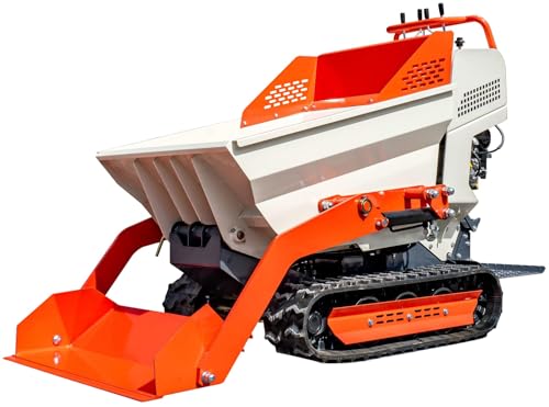 MMS 1100Lbs Capacity Track Wheelbarrow 208cc 6.5HP RATO Engine Tracked