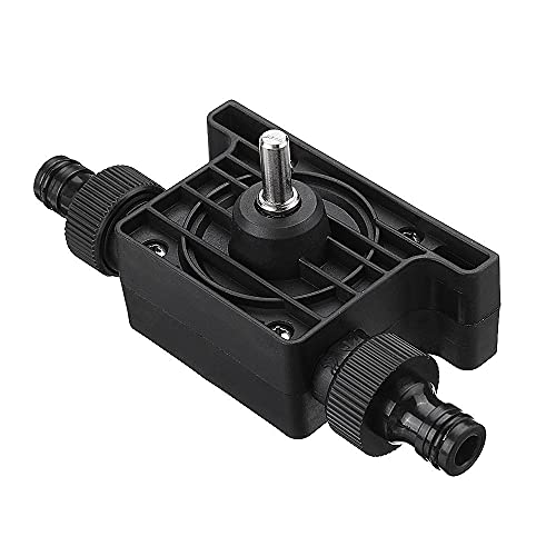 Pompe de perceuse auto-amorçante portable pour transfert de fluides