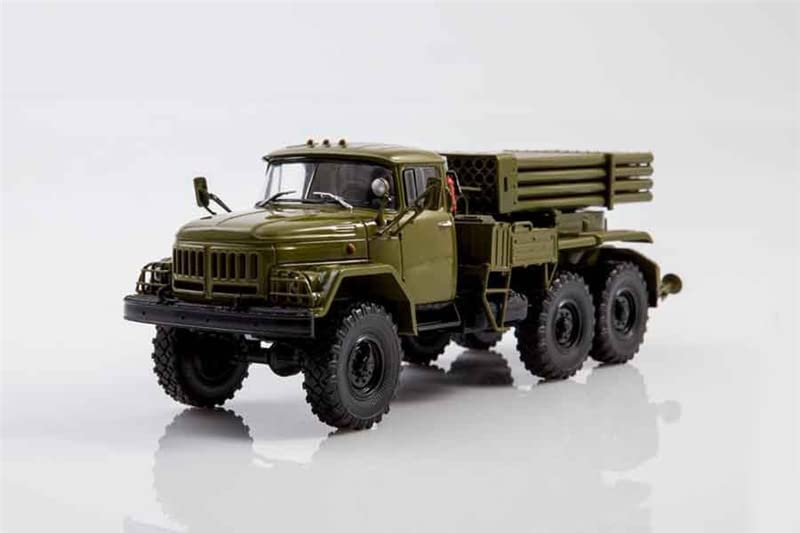 Amazon | Modimio 1/43 完成品 Soviet ZIL-131 GRAD-1 Hail BM-21