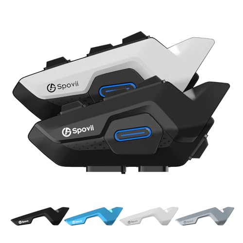 Intercom moto Bluetooth H9 pour téléphoner et écouter la musique en casque sans fil