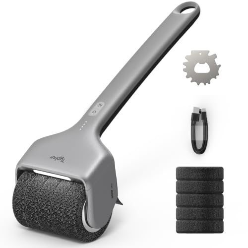 Typhur Typhur Electric Grill Brush, 90W High-Torque Stall-Resistant BBQ Cleaner with Steam Deep Cleaning, Bristle-Free Cordless Brush for Hot Grates, Cleans Between Grates, LED Light (Silver Grey) sold by Typhur - Amazon Seller - US