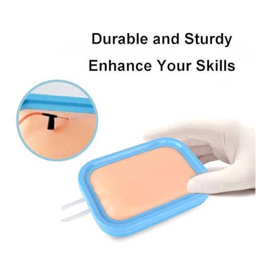 Image of Venipuncture Practice Pad Insertion Training Kit Practice Model Injection Pad,and Simulated Blood for Nursing Medical Students Educational USE Only