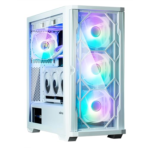 Boitier+Moyen+Tour+E-ATX+Zalman+Z10+Duo+avec+panneaux+vitr%C3%A9s+%28Blanc%29