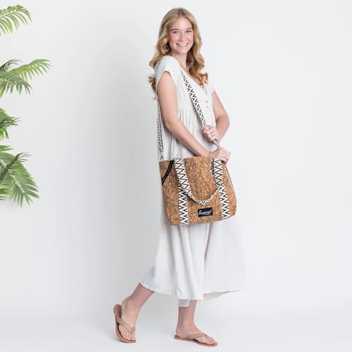 Bolso Tote Convertible Vilano Cork Vegano miniatura 2