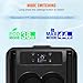 VEVOR Car Refrigerator, 12 Volt Car Armrest Refrigerator Fridge, 15 L Single Zone Portable Freezer, -4℉-68℉ Adjustable Range, 12/24V DC and 100-240V AC Compressor Cooler for Outdoor, Camping
