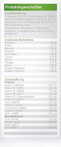 RECOACTIV Immun Tonicum für Katzen, 6 x 50 ml, Appetit anregendes Diät-Ergänzungsfuttermittel bei Untergewicht, Mangelerscheinungen, gestörter Nahrungsaufnahme und in der Rekonvaleszenz