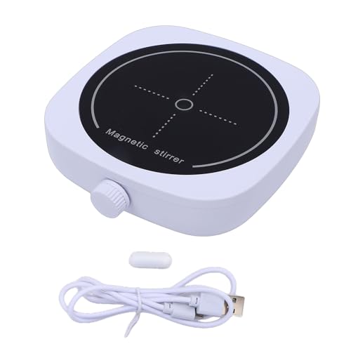 Agitador magnético con placa mezcladora regulable de 600 a 4000 RPM para envases de 1 litro