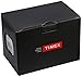 Timex Men's TW2R80500 Southview 41mm Multifunction Black/White Leather Strap Watch