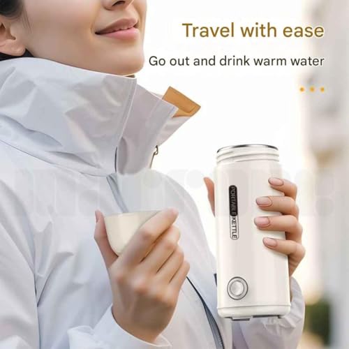 Image of Marrone portable capsule coffee machine, Portable Electric Kettle 400ml | 300W Mini Travel Kettle for Tea, Coffee, Milk | Lightweight & Ideal for Home, Office, Travel.