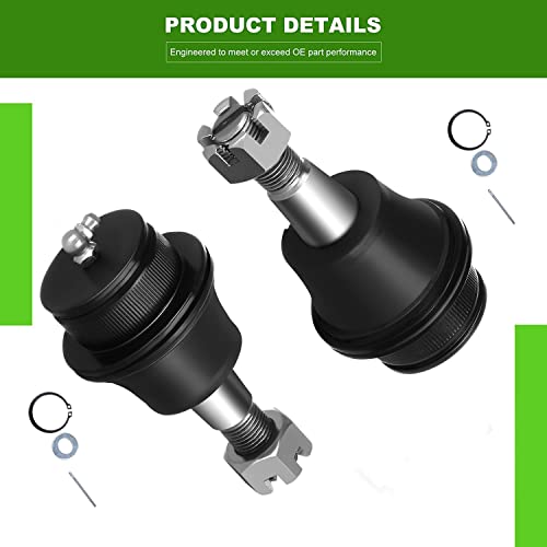 Scitoo 8Pcs 4X4 Only Suspension Kit Front Upper Control Arm Lower Ball Joints Sway Bar Outer Tie Rod End Links Kit Fit 2002 2003 2004 2005 For Dodge Ram 1500 (Excludes Extended Crew Cab) #TOP2