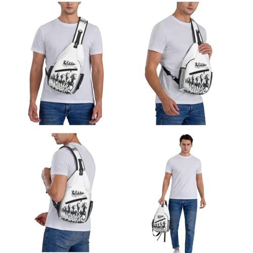 Image of Crossbody Bag Horse 2 Sling Bag Backpack Chest Bags Shoulder Bag for Women Men