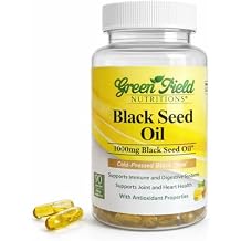 Greenfield Nutritions - Halal Black Seed Oil Nigella Sativa, Support Immune System, Digestive System, and Joints Health, 90 Liquid Veggies Capsules