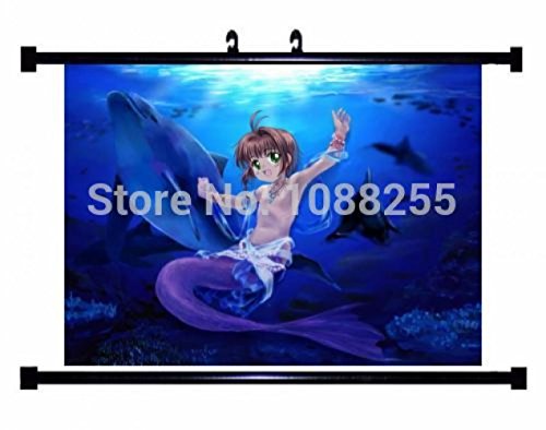 Cartoon world HOME Decor Anime Poster Wall Scroll Card Captor Sakura Kinomoto PW-CARD-152942