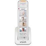 VTECH SN6307 CareLine Photo Speed Dial Accessory Handset for SN6127, SN6187 and SN6197, Silver