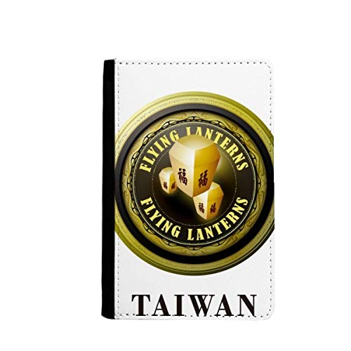 Étui portefeuille de voyage Taiwan multicolore pour passeport
