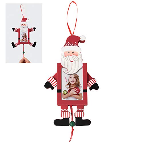Pull String Photo Ornaments (Santa)