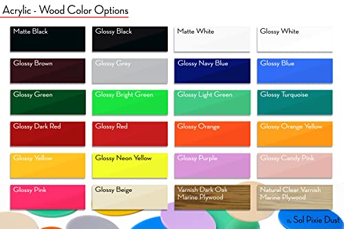 Modern House Numbers - Two Screws Rectangle - Concrete With Orange Yellow Acrylic - Contemporary Home Address - Sign Plaque - Apartment Door Number - Hotel Room #TOP2