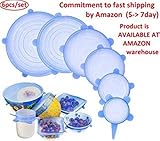 10 Piece Silicone Lids Set (5 silicone suction lids set 12