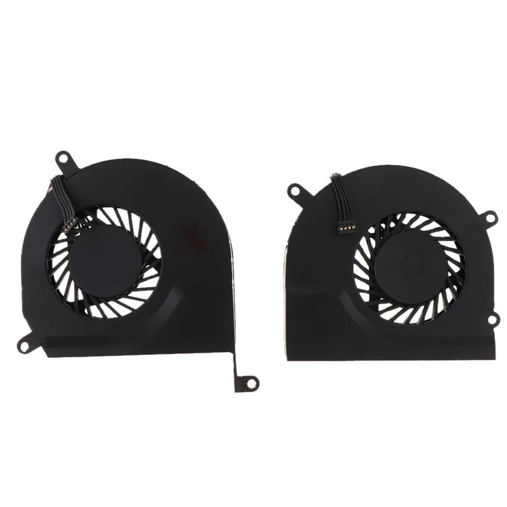 CALANDIS® 4 Pin Power CPU Fan for Macbook Pro 15 A1286 Computer Chassis Cooling Heatsinks 2 In 1 | 2 Cpu Fans