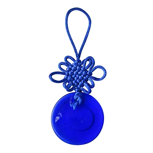 Image of Evil Eye Wall Hanging for Home Decor (2 Inch) | Evil Eye Hanging for Vastu Nazar Suraksha | Evil Eye Hanger for Home Entrance, Car & Office | Hanging for Good Luck, Success, Prosperity
