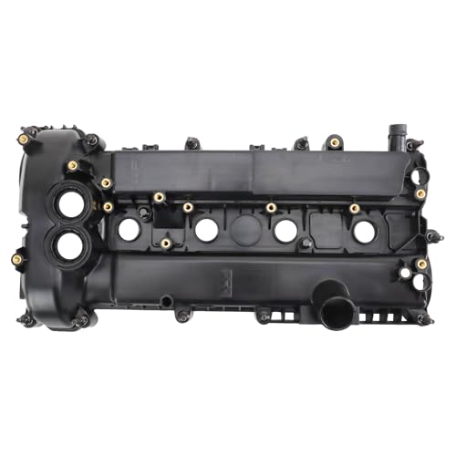 Image of TRQ Valve Cover Compatible with 2012-2014 Ford Edge 2013-2016 Escape 2012-2015 Explorer 2013-2018 Focus Fusion 2013-2017 Taurus 2015-2016 Lincoln MKC MKZ