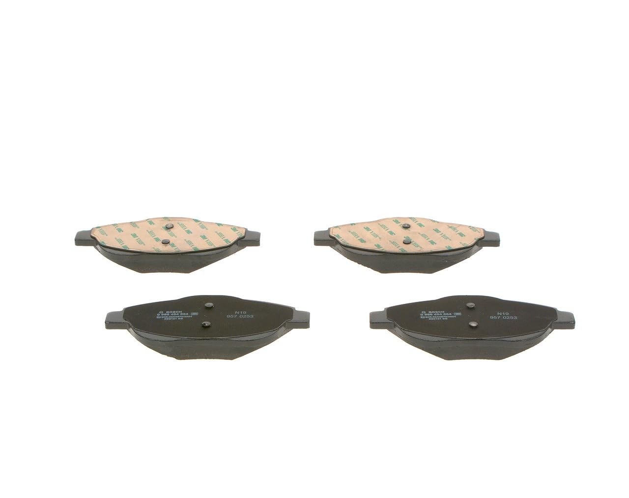 BOSCH Plaquettes de frein avant (jeu) 0986494564