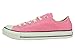 Converse Chuck Taylor All Star Canvas Low Top Sneaker, Pink ,9 US Men/11 US Women