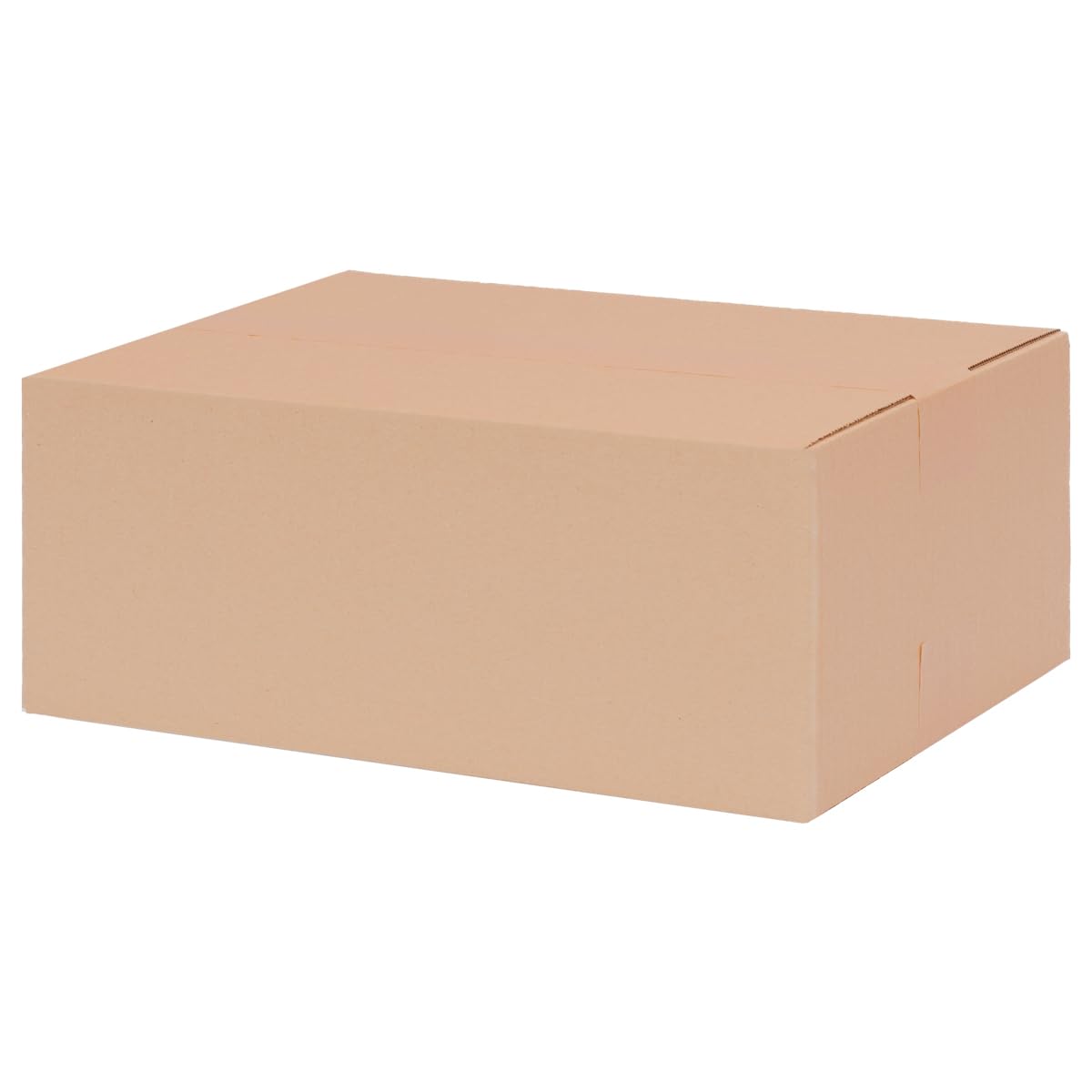 verpacking Faltkartons 395 x 295 x 140 mm Braun (Außenmaß 400 x 300 x 150 mm) KK 86 1-wellig Versandkarton für mittelgroße Waren DHL Paket DPD GLS Kartons (250 Stück)