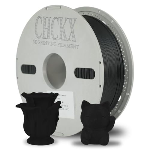 CHCKX Carbon Fiber PETG Filament Black 1KG PETG-CF 3D Printer 1.75mm